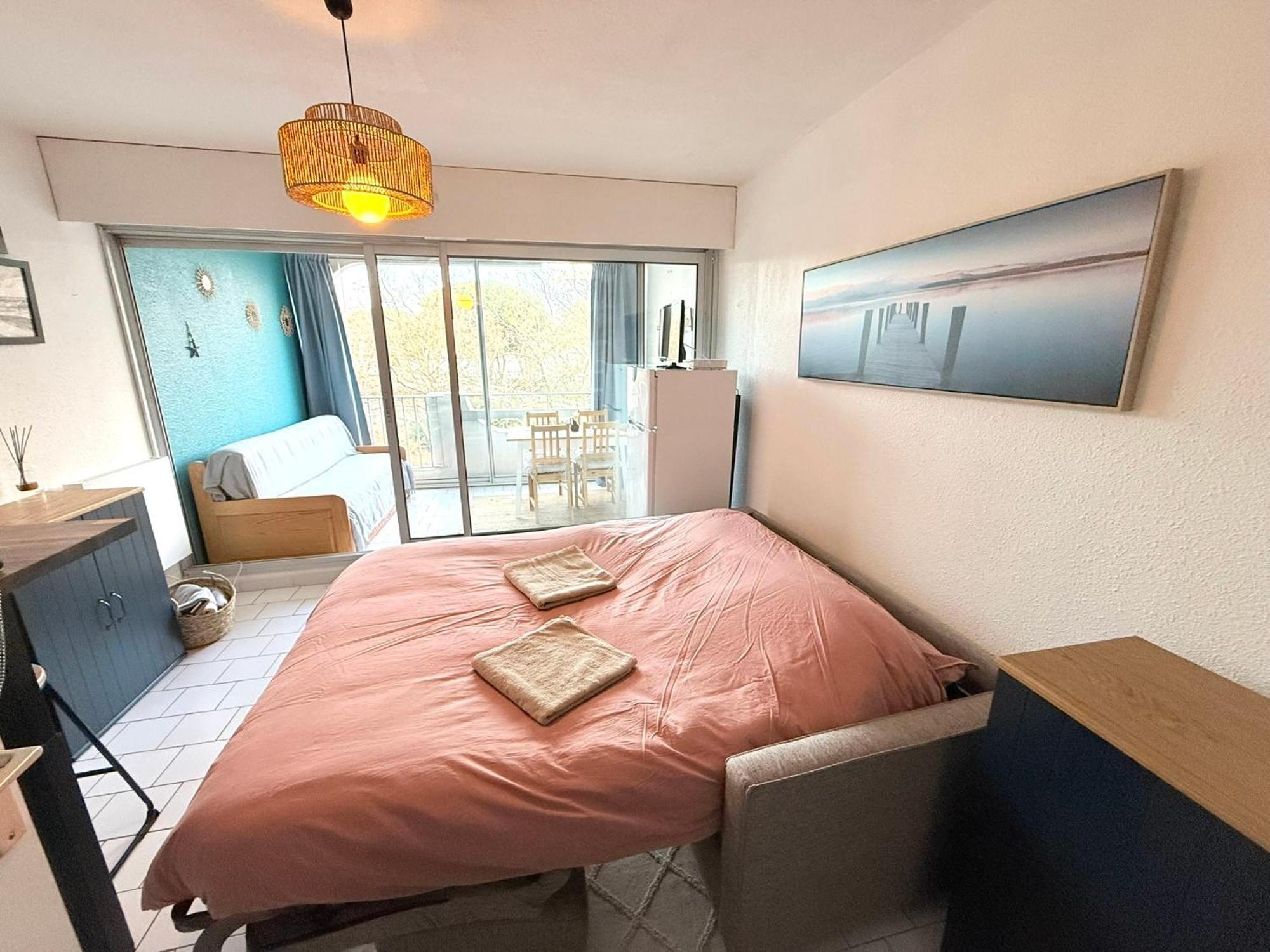 Appart Grande Motte Quartier Couchant - Parking - Balcon- Piscine - Plage 300M Λα Γκραντ-Μοτ Εξωτερικό φωτογραφία