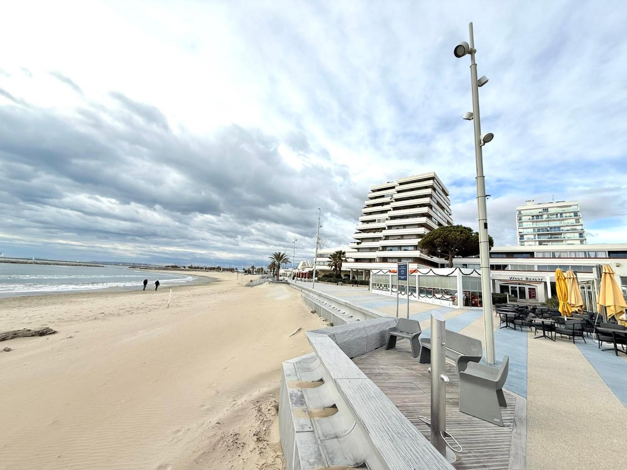 Appart Grande Motte Quartier Couchant - Parking - Balcon- Piscine - Plage 300M Λα Γκραντ-Μοτ Εξωτερικό φωτογραφία
